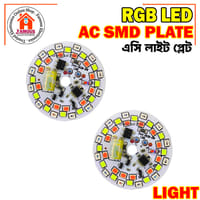 RGB LED Lamp Plate AC220V 9W Smart Dual SMD IC lamp Board-1PCS_img_3