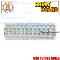 MB102 Solderless Breadboard 16.5x5.5cm 830 Point Prototype PCB MB-102 Breadboard Use Project Uno R3 ESP8266 Jumper Wire_img_2