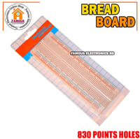 MB102 Solderless Breadboard 16.5x5.5cm 830 Point Prototype PCB MB-102 Breadboard Use Project Uno R3 ESP8266 Jumper Wire_img_0