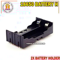 18650 Battery Case Holder Bracket Storage Holder 2X Slot for 2 Cell_img_2