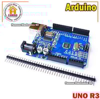 Arduino UNO R3 ATMEGA328P Chip CH340G Development Board with Data Cable and Headers_img_3