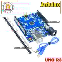 Arduino UNO R3 ATMEGA328P Chip CH340G Development Board with Data Cable and Headers_img_2