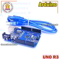 Arduino UNO R3 ATMEGA328P Chip CH340G Development Board with Data Cable and Headers_img_6