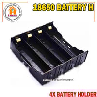 18650 Battery Case Holder Bracket Storage Holder 4X Slot for 4 Cell_img_2