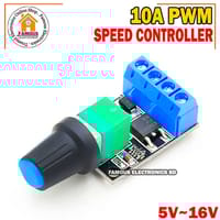 5V 9V 12V 16V 10A PWM DC Motor Speed Controller LED Dimmer Dimming Module Adjustable Speed Regulator Control Switch_img_0