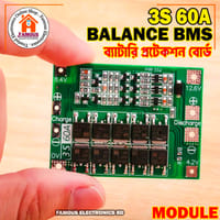 3s 60A Li-ion Lithium Battery Charger Protection Board BMS Balance version - Innovative Design - Expression of Yourself_img_4
