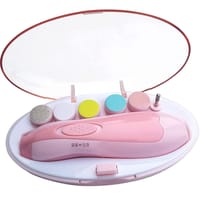 নবজাতক ইলেকট্রিকের জন্য বেবি নেইল ট্রিমার ফাইলার, ৬টি গ্রাইন্ডিং হেড সহ, বাচ্চাদের জন্য নিরাপদ ম্যানিকিউর কিট নেইল ক্লিপার, ব্যথাহীন নিরাপদ, কার্যকর_img_3