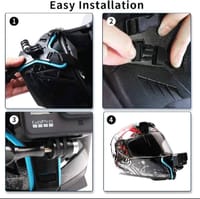 Motorcycle Helmet Chin Mobile Phone Holder Moto Dji Gopro Mountain Dog Action Camera Stand - Versatile Camera Mount for Riders_img_3