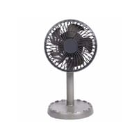 Jy Super JY-2218 Professional Rechargeable Portable Mini Table Fan Strong Wind Left to Right Oscillating Angle 45 Degrees - AC/DC_img_6