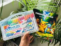 36 Acrylic Brush Pen + One Book (Combo)_img_5