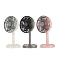 JYSUPER JY-2218 AC/DC Rechargeable 4000mAh Mini Desk Fan – Random Color_img_0