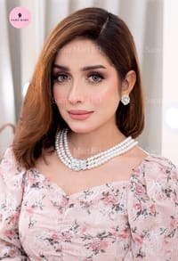 Ultra Luxury Pearl Necklace Set + Bracelet_img_1