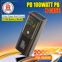 PD 100W Power Bank case For 20000mAh 21700 5000mAh high Quality Power Bank Making (Battery Not Included)_img_3