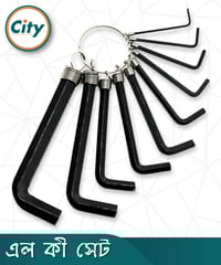 ১০ পিস অ্যালেন কী সেট হেক্স কী সেট অ্যালেন রেঞ্চ রিং সহ_img_1