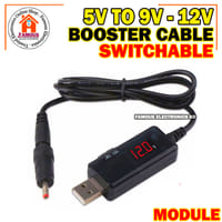 Power Bank USB to Wifi Router/ONU Booster Cable 5V to 9V/12V Switchable Dual Port Mini UPS Dongle_img_2