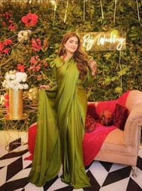 Solid Color Silk Sharee_img_0