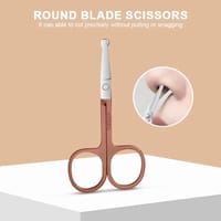 Anti-Splash Nail Care 7 Pcs New Manicure Set (Brown)_img_7