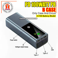 PD 100W Power Bank case For 20000mAh 21700 5000mAh high Quality Power Bank Making (Battery Not Included)_img_0