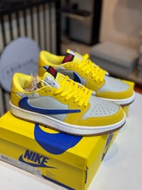 Jordan 1 Retro Low  Travis Scott Canary (1:1)_img_3