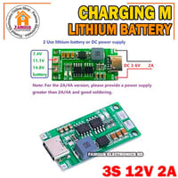 Multi-Cell 3S 2A Type-C To 12.6V Step-Up Boost Lipo- Polymer Li-Ion Charger 11.1V 18650 Lithium Battery_img_6