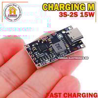 Type-C USB 2S/3S BMS 15W 8.4V 12.6V 1.5A Lithium Battery Charging Boost Module With Balanced Support Fast Charge With Indicator_img_7