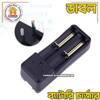 3.7V Universal AC 220v To 3.7V Dual Battery 2 Slots Battery Charger For Rechargeable Lithium Li-ion 18650 16340 14500 17670 AA AAA Battery Charging Adapters_img_3