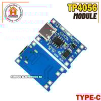 TP4056 Type-C USB 5V 1A 18650 Lithium Battery Charger Module - Equipped with Dual Protection Functions for Safe Charging_img_1