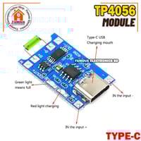 TP4056 Type-C USB 5V 1A 18650 Lithium Battery Charger Module - Equipped with Dual Protection Functions for Safe Charging_img_0