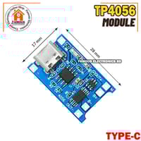 TP4056 Type-C USB 5V 1A 18650 Lithium Battery Charger Module - Equipped with Dual Protection Functions for Safe Charging_img_6
