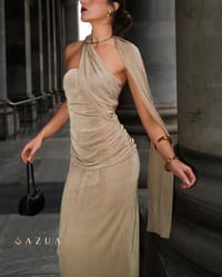 One-Shoulder Ruffle Gown_img_3