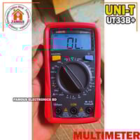 UNI-T UT33B+ Digital Multimeter AC DC Resistance Frequency Auto Range Meter_img_3