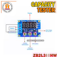 ZB2L3 / HW Battery Capacity Tester LED Digital Display 1.2V ~12V 18650 Lithium Battery Power Supply Test Resistance Lead-acid Capacity Discharge Meter_img_6