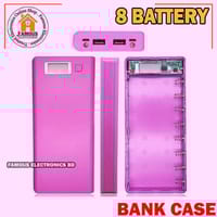 Power Bank Case 20000 mAh Rechargeable Batteries 8 Li-battery battery Power Bank Case_img_2