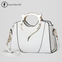 Luxury Premium Quality Medium Size Ladies PU Leather Bag_img_3