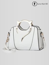 Luxury Premium Quality Medium Size Ladies PU Leather Bag_img_6