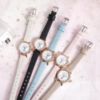 🔥Women's Watches Bracelets Set Rome Font Digital Quartz Wristwatches🔥_img_5