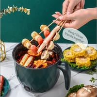 Mini multi function double layer non stick Cooker 1.8 L - Multicolor_img_1