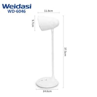 Energy / Weidasi 6046 AC/DC Desk Lamp | Eye Protection | Touch Control | USB Power_img_3