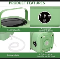 Portable Washing Machine 6L Foldable Mini Washer with 3 Cleaning Modes Half Automatic Washing Machine for Baby Clothes, Underwear or Small Items_img_4