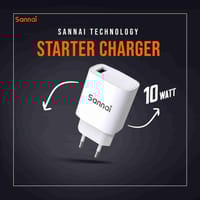 Sannai SA-20 Charger | 5V 2A | Type-B | With Cable | Fast Charging_img_0