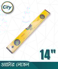 ১৪ ইঞ্চি ওয়াটার লেভেল পরিমাপ করা ওয়াটার লেভেলার রুলার উচ্চ নির্ভুলতার স্প্রিট বাবল স্তর ও চৌম্বকীয় প্লেট সহ_img_1