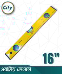 ১৬ ইঞ্চি ওয়াটার লেভেল পরিমাপ করা ওয়াটার লেভেলার রুলার উচ্চ নির্ভুলতার স্প্রিট বাবল স্তর ও চৌম্বকীয় প্লেট সহ_img_1