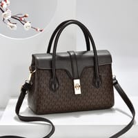 Newest High Quality MK Design American Bag Luxury Women's Handbags(Coffe)_img_0