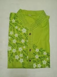 Cotton with screen print panjabi_img_1