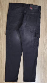 Premium Jeans Cargo ( Black Torns )_img_3