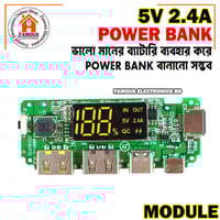 LED Dual USB 5V 2.4A Micro/Type-C USB Mobile Power Bank 18650 Charging Module Lithium Battery Charger Board Circuit Protection_img_3