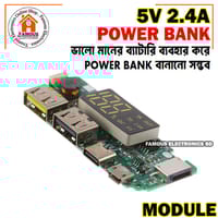 LED Dual USB 5V 2.4A Micro/Type-C USB Mobile Power Bank 18650 Charging Module Lithium Battery Charger Board Circuit Protection_img_5