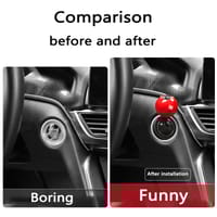 Funny Unique Engine Start Stop Joystick Cover – Premium Metal, Easy Install, Universal Fit_img_0