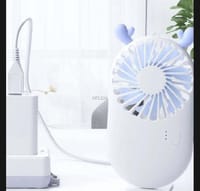 USB rechargeable Lithium battery portable handheld mini pocket Fan_img_1