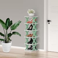 Space-Saving Vertical Shoe Rack – Narrow Corner Shoe Organizer for Entryways & Small Spaces_img_0